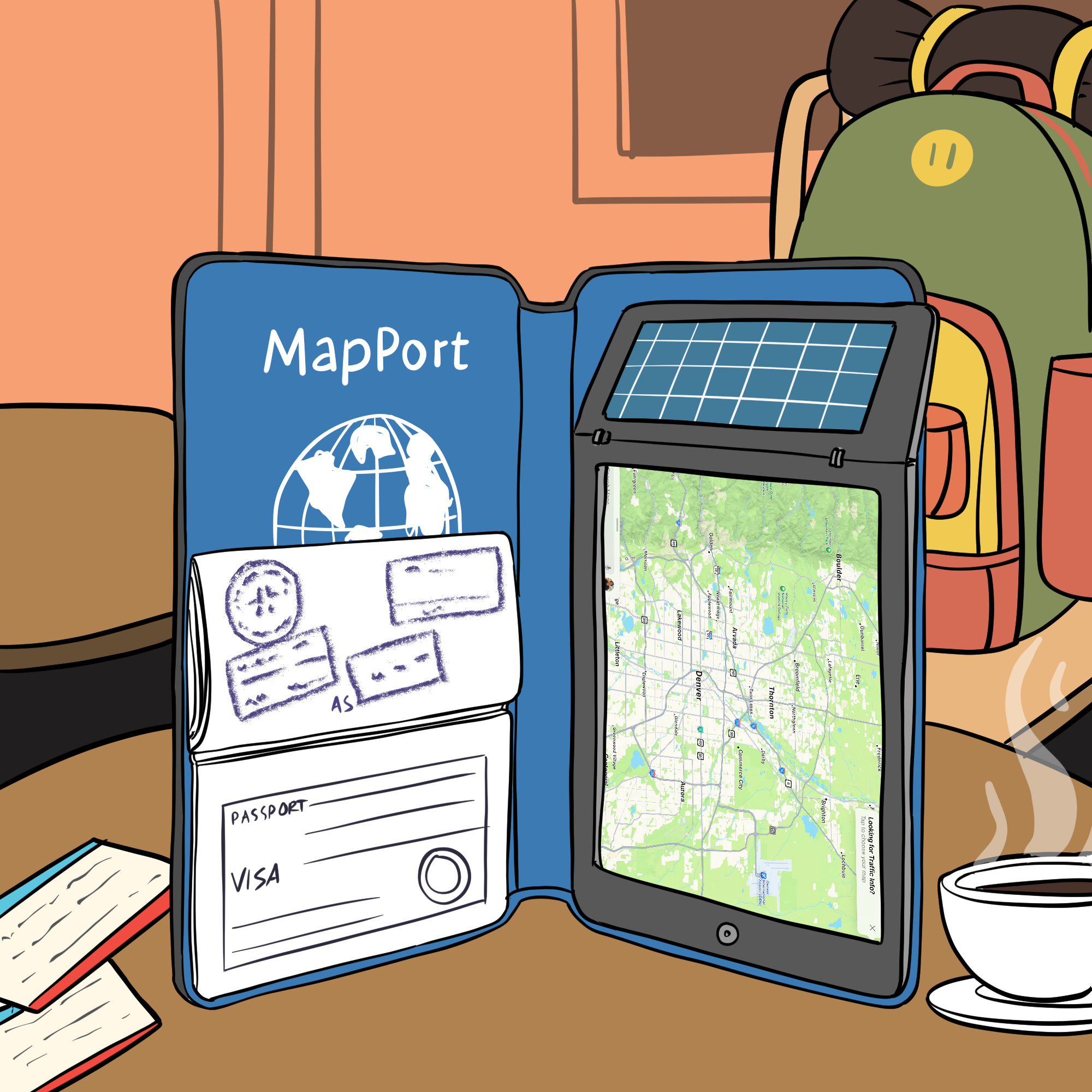 Episode 45: MapPort episode artwork